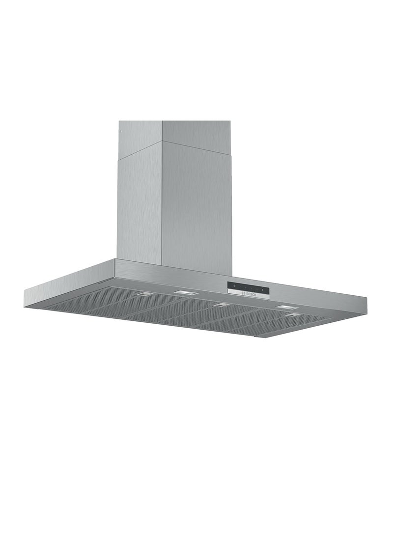 بوش غطاء واقٍ بمدخنة للحائط 255 W DWB97DM50B فضي  - Image 1