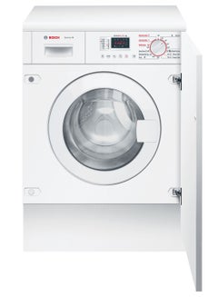 Integrated Washer Dryer with AutoDry, 7/4 kg, with Delay Start and Easy Selection Touch Control 7 kg 2300 W WKD28351GC White
