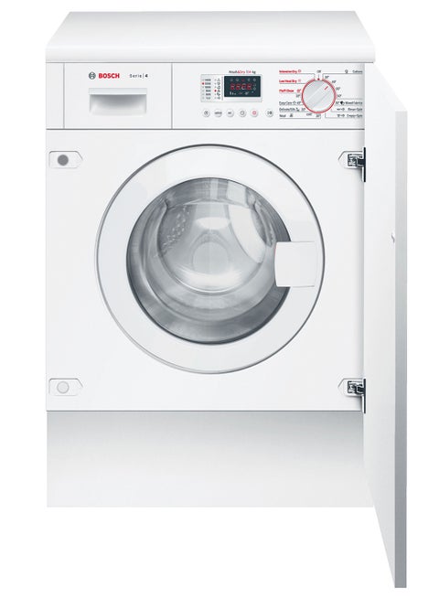 Integrated Washer Dryer with AutoDry, 7/4 kg, with Delay Start and Easy Selection Touch Control 7 kg 2300 W WKD28351GC White