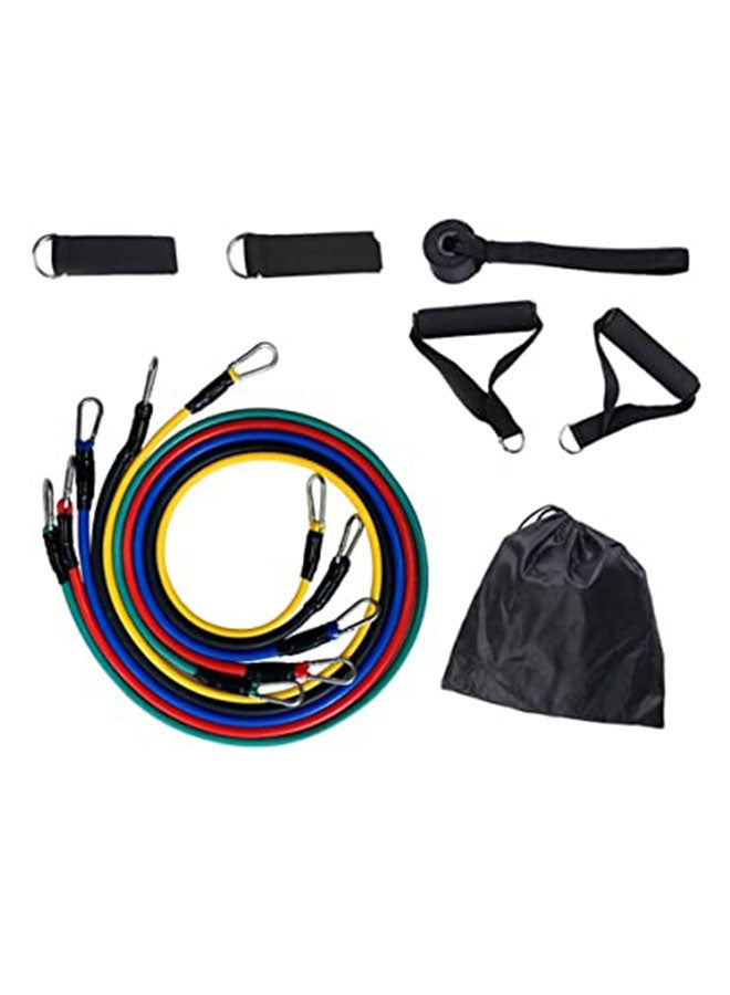 Kanteen Store 11-Piece Fitness Resistance Bands Set 42inch 42inch - Image 4