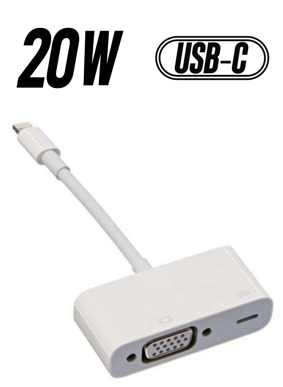 Apple MD825AM/A NEW Original Apple MD825AM/A Lightning to VGA