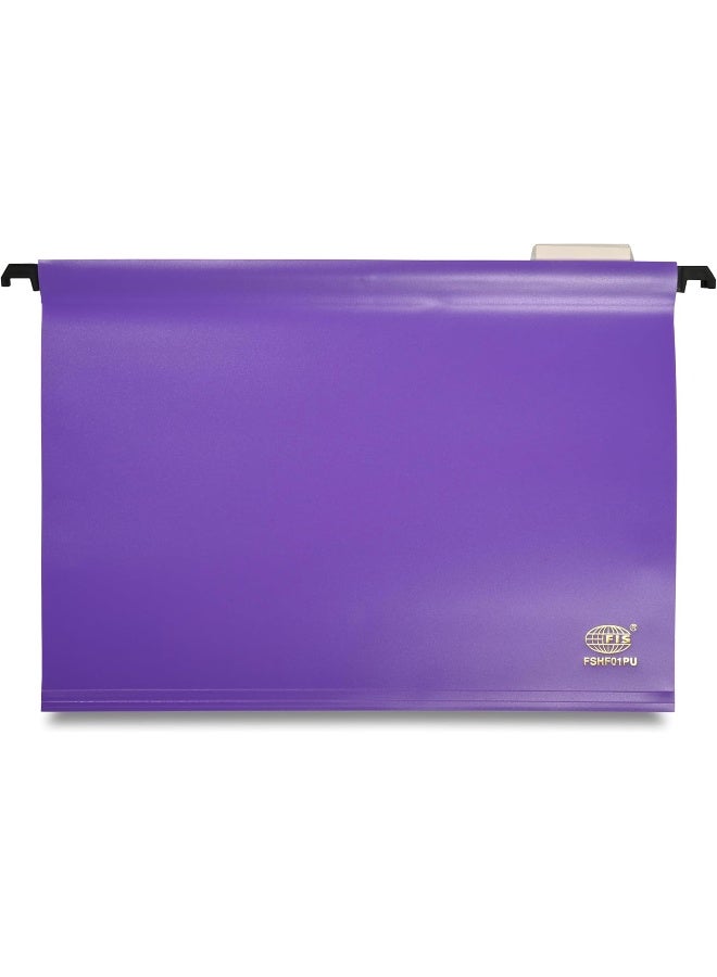 FIS® Purple Hanging Files, 365x260mm, 0.3mm Thickness, Pack of 12 Purple - Image 1