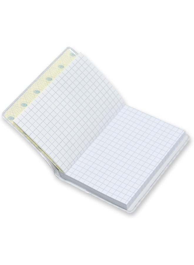 FIS A7 Soft Cover Notebook, 100 Pages Black/White Pack of 5 Pieces Black/White - Image 3