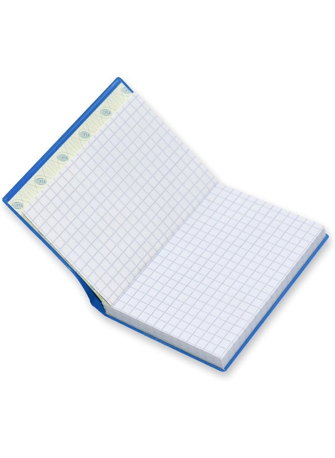 FIS PVC Soft Cover Square Lines Notebook Pack of 5 - Blue/Black Blue/Black - Image 3