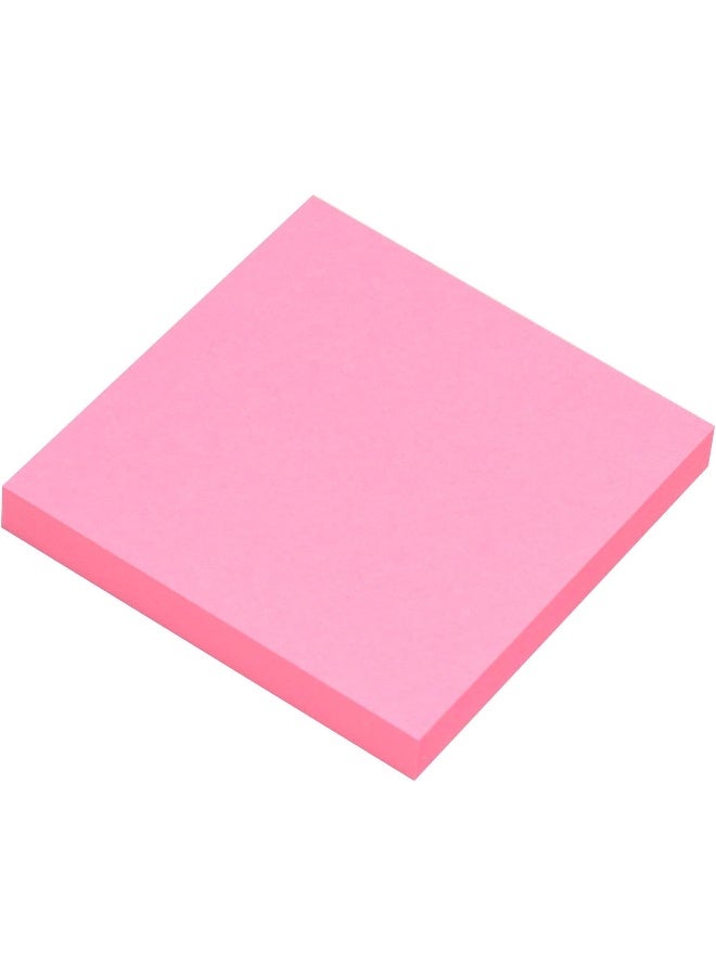 إف اي أس  ورق ملاحظات لاصق (12×100 ورقة) وردي مشع - Image 2