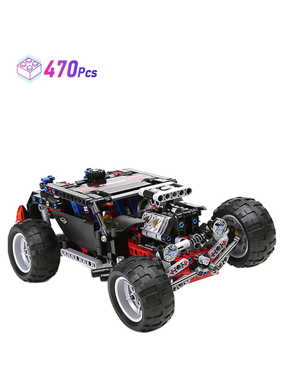Generic 470-Piece High Tech Series Hummer SUV Building Blocks Brick Kit ...