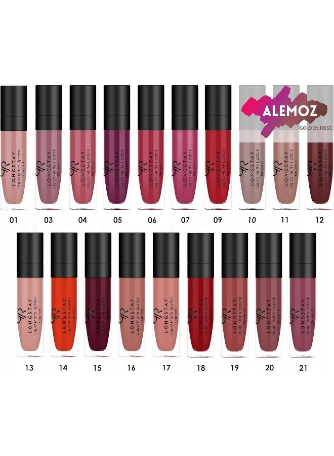 Golden Rose - Longstay Liquid Matte Lipstick 30 - Image 1