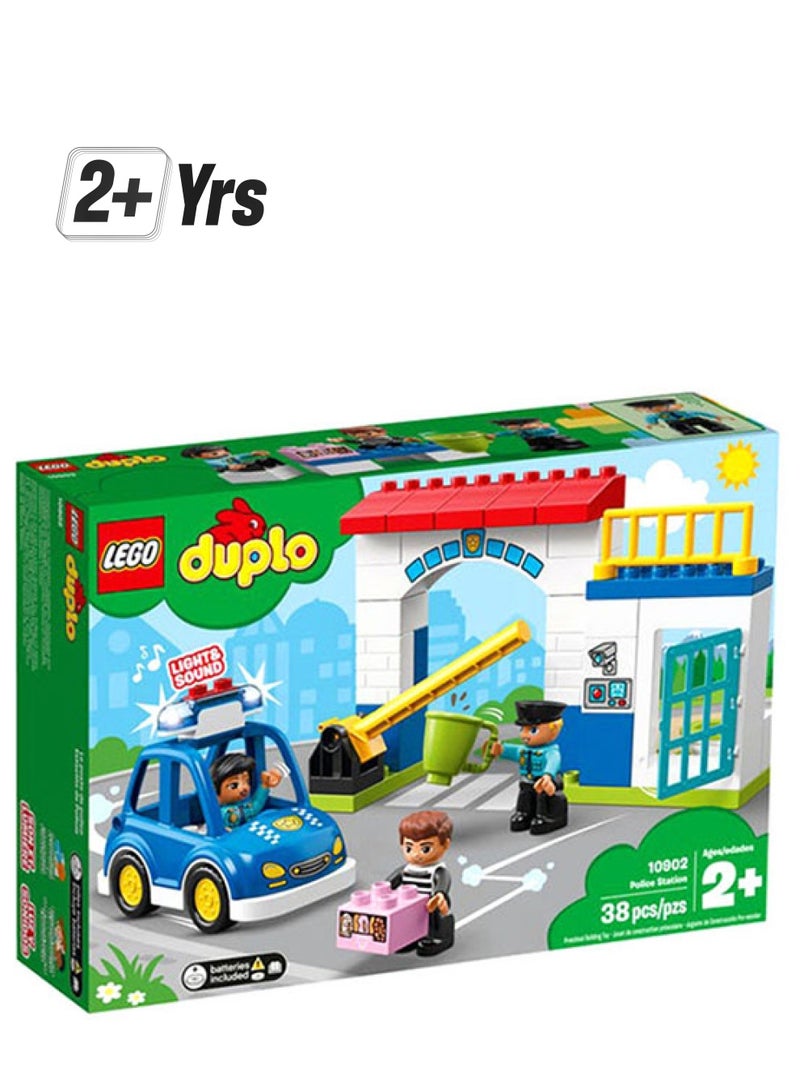LEGO 10902 38-Piece Duplo Police Station Building Set 10902 38 2+ Years  - Image 1