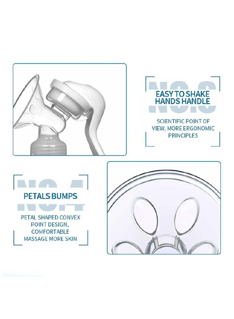 Generic - Manual Silicone Breast Pump With Adjustable Suction And Accessories - Image 1