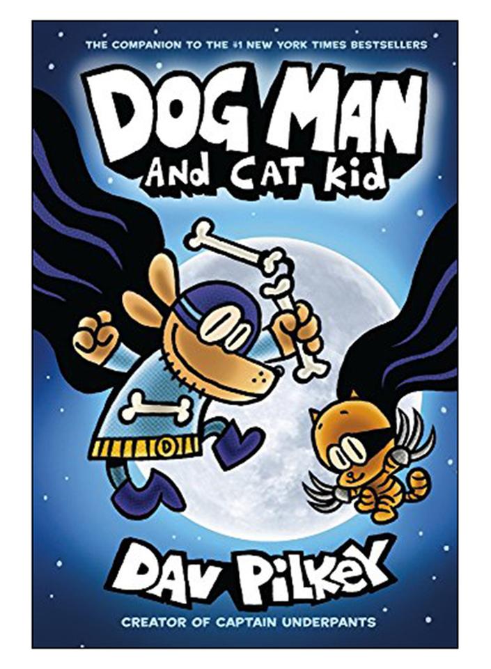 Dog Man 4: Dog Man And Cat Kid : 4 Paperback English by Dav Pilkey - 3-Jan-19