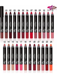 Golden Rose Matte Lip Stick Crayon 1  - Image 3