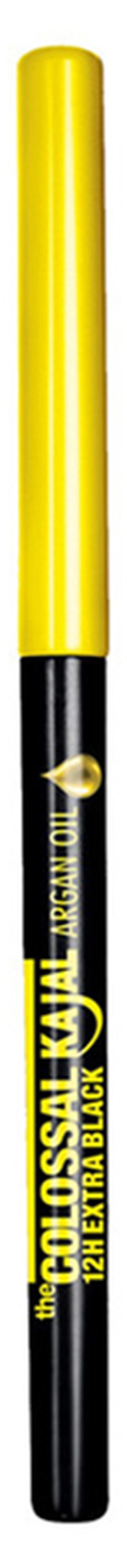 ميبلين نيويورك محدد عيون كحل كولوسال كاجال بزيت الارجان من ميبيلين نيويورك - 02 إكسترا بلاك أسود أسود - Image 1