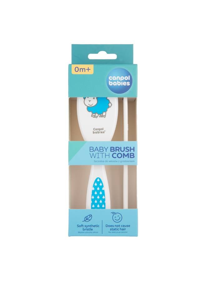 Canpol babies Canpol babies Baby Brush and Comb with soft bristles  - Image 1