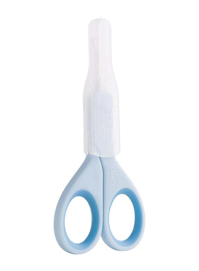 Chicco Baby Scissors 0M+, Light Blue  - Image 2