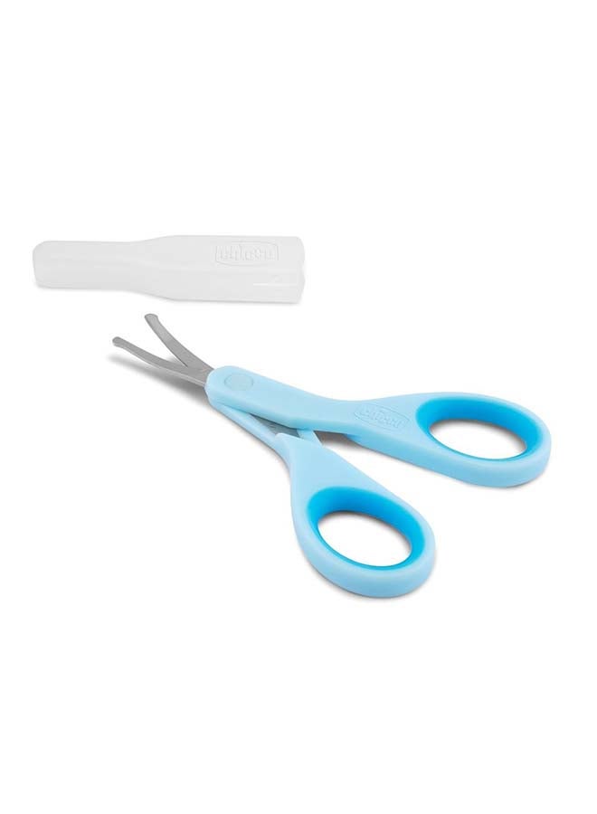 Chicco Baby Scissors 0M+, Light Blue  - Image 1