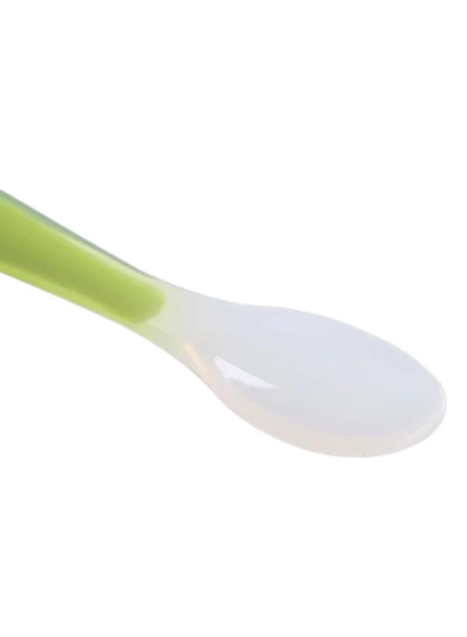 Chicco Soft Silicone Spoon 6M+, Green