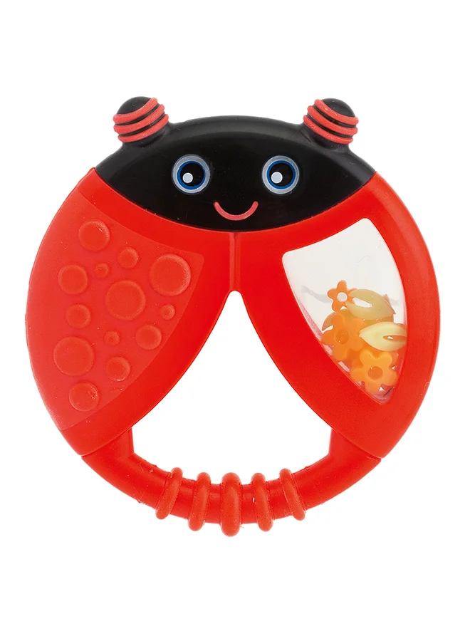 Chicco Funny Relax Teether (Assorted) Ladybug / Butterfly, 1Pc