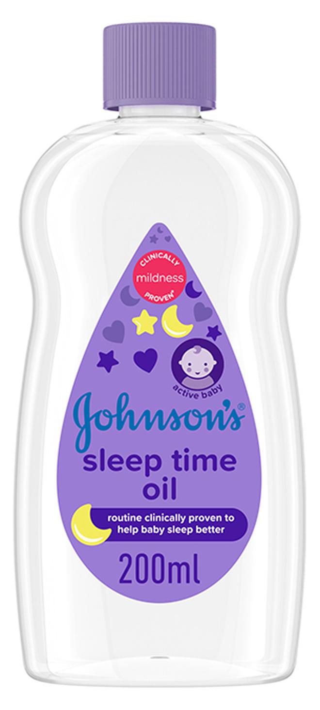 Johnson's Baby Oil, Sleep Time, 200 ml - Image 1