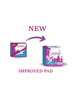 Private Feminine Napkins Maxi Pocket Super 9 Pads  - Image 2