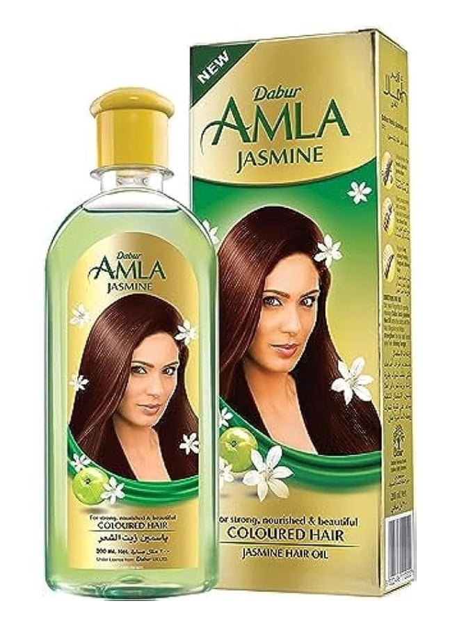 Amla Jasmine Hair Oil 180 ml | Enriched with Natural Extracts of Amla, Jasmine & Rosemary | For Strong, Nourished Hair 180.0ml
