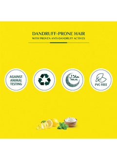 Dabur Vatika Naturals Dandruff Guard Shampoo 180ml + 15% OFF | Lemon & Yoghurt with Natural Extracts | Removes Dandruff From First Wash 180.0ml  - Image 4