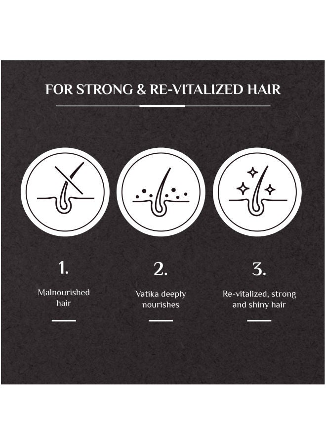 Dabur Vatika Naturals Blackseed (Habba Sauda) Shampoo 360 ml + 15 % OFF| Strength & Shine Natural Extracts For Weak & Dull Hair 360.0ml - Image 5