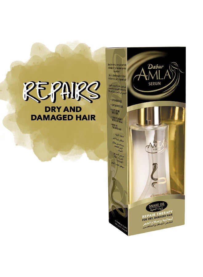 Amla Snake Oil Serum | Repair Therapy | Repairs Damage | For Dry & Unmanageable Hair 50ml