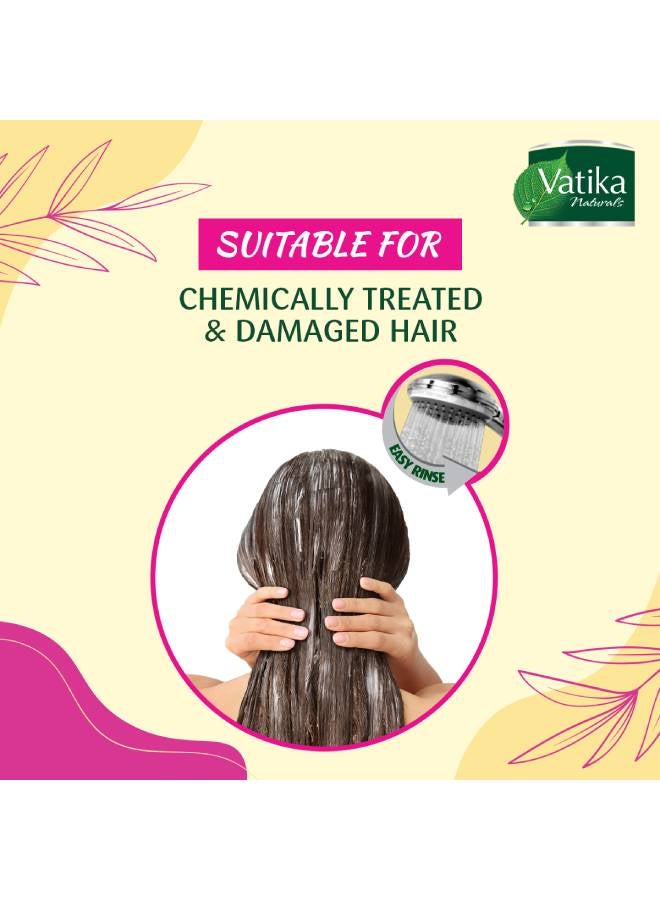 Dabur - Vatika Naturals Repair & Restore Hair Mayonnaise | With Honey, Castor & Marrow For Damaged & Chemically Treated Hair 500.0ml - Image 1