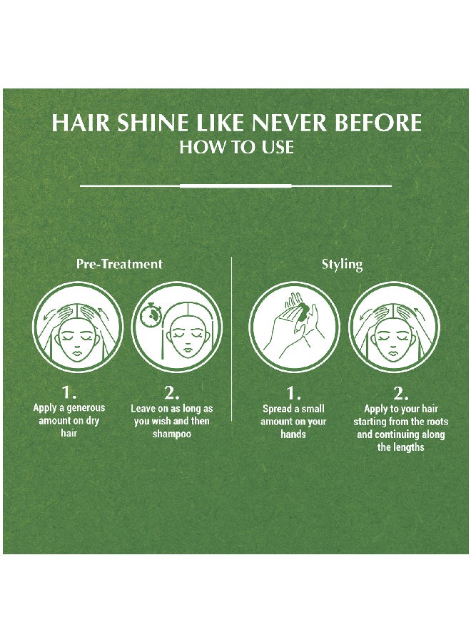 Dabur - Vatika Naturals Hair Fall Control Styling Hair Cream 210 ml | Natural Extracts of Cactus, Ghergir & Olive with Nourishing Vatika Oils 210.0ml - Image 1