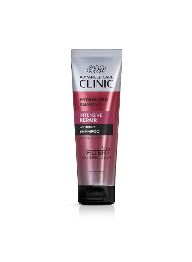 e Keratin Eva Hair Clinic Keratin Shampoo (Packaging May Vary) 230ml - Image 1