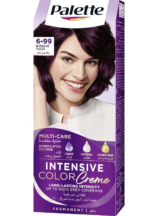 Palette Intensive Color Creme 6.99 Intense Violet 50ml , 50ml , & 10ml