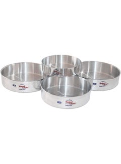 Oven Tray Set New Lux Silver 24,26,28,30cm - pnsku/N20450884A/45/_/1726064012/c61d587c-4418-488d-a31d-680c5b03d7ba