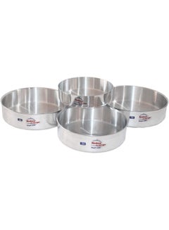 NOUVAL Oven Tray Set New Lux Silver 24,26,28,30cm  - Image 1