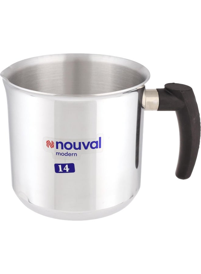 NOUVAL Aluminum Milk Pot Silver 14cm  - Image 3