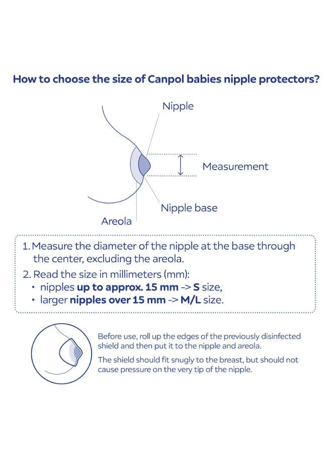2-Piece Silicone Nipple Protector