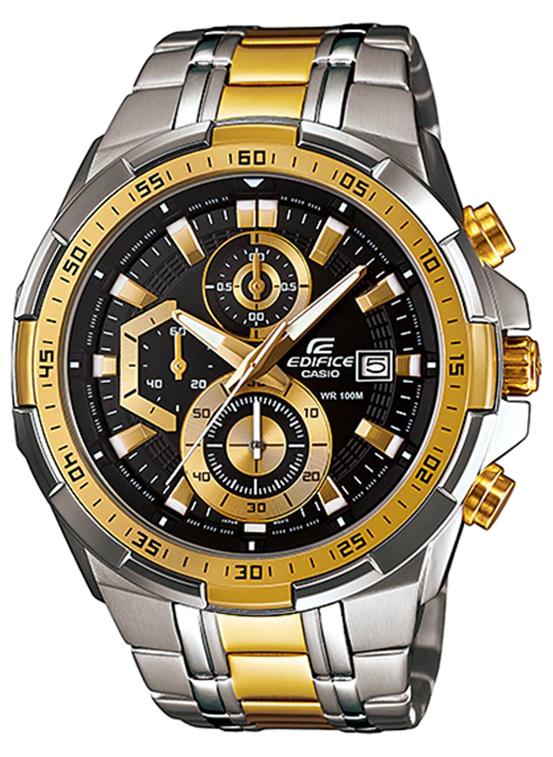 CASIO Men's Stainless Steel Chronograph Wrist Watch EFR-539SG-1AVUDF - Image 1
