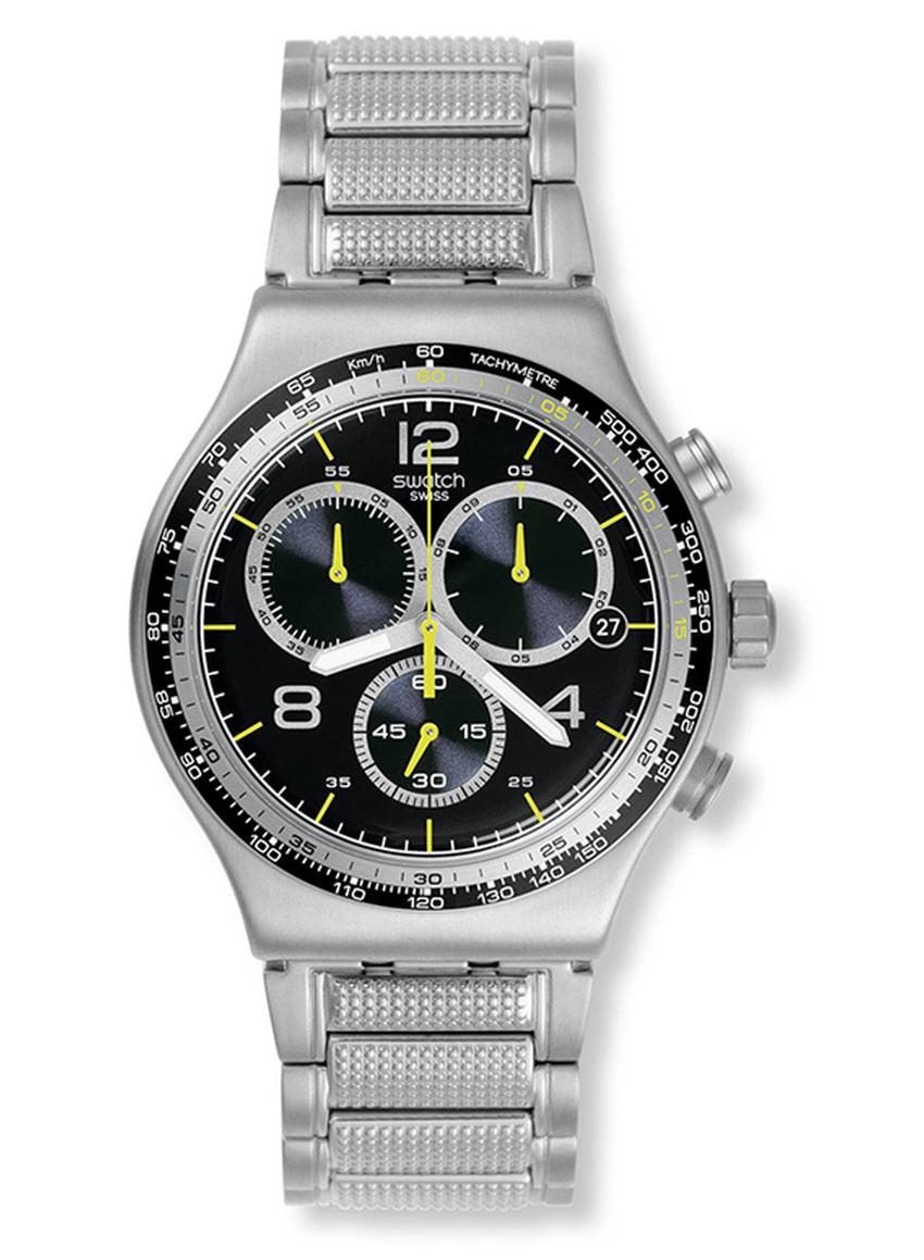 Men's Stainless Steel Chronograph Wrist Watch YVS411G