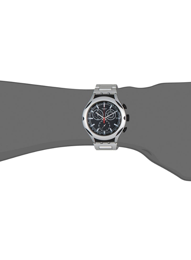 Swatch Men's Alumnium Chronograph Wrist Watch YYS4000AG - Image 4