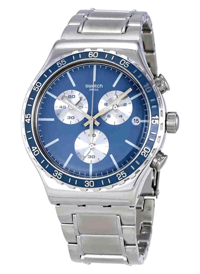 Swatch Men's Stainless Steel Chronograph Watch YVS438G - Image 1