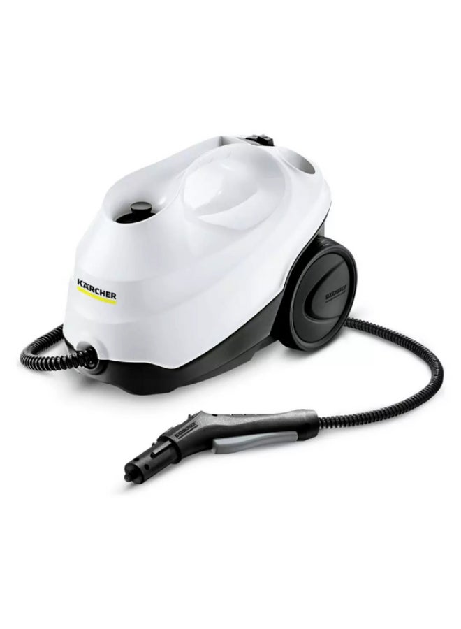 KARCHER - KARCHER STEAM CLEANER SC 3 EasyFix, 1900 W, 3.5 bar steam pressure, 1 Liter tank capacity, Heats up in just 30 seconds, Kills 99.99% of viruses & bacteria - 1.513-652 White/Black - Image 1