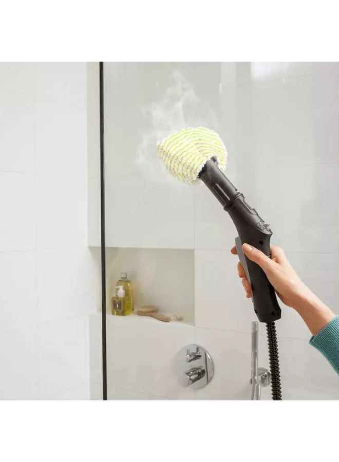 KARCHER - KARCHER STEAM CLEANER SC 3 EasyFix, 1900 W, 3.5 bar steam pressure, 1 Liter tank capacity, Heats up in just 30 seconds, Kills 99.99% of viruses & bacteria - 1.513-652 White/Black - Image 1