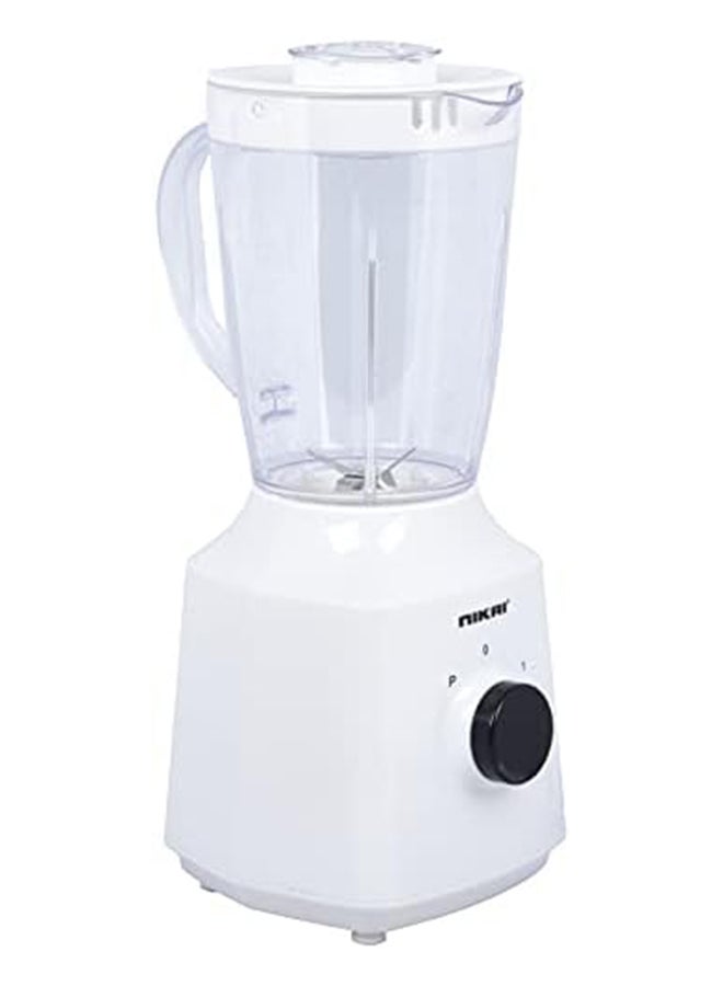 نيكاي - خلاط كهربائي 3 في 1 1.5 L 350 W NB1900NA1/ NB2900EB2 أبيض/ شفاف - Image 1