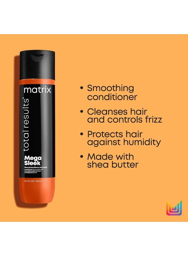 MATRIX Mega Sleek Shea Butter Conditioner 300ml  - Image 3