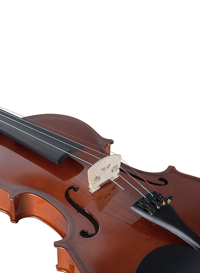 كمان صوتي 4/4 مع حقيبة وقوس - Image 5