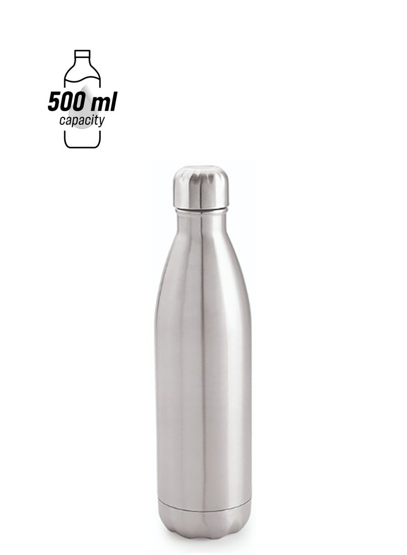 Neelam - Vacuum Cola Water Bottle Silver - Image 1