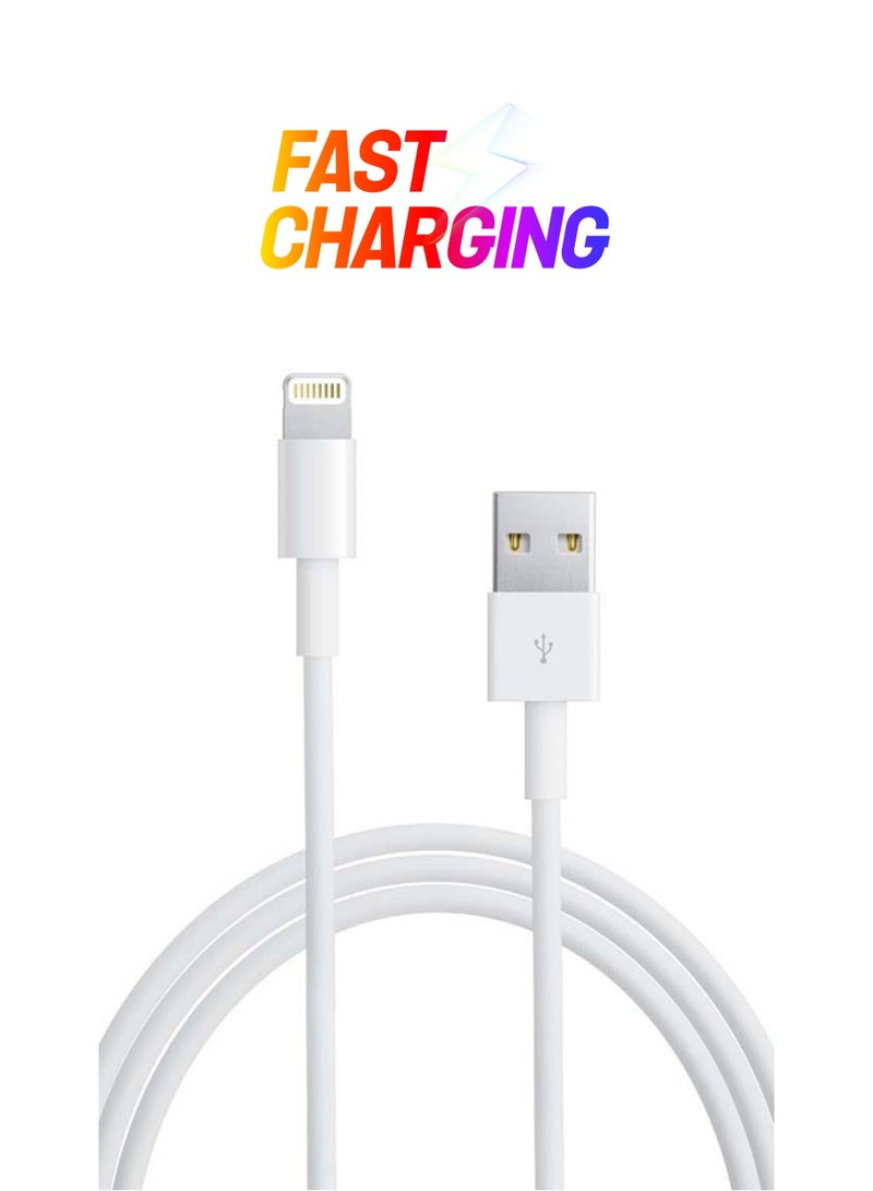 Generic - USB Lightning Cable White - Image 1