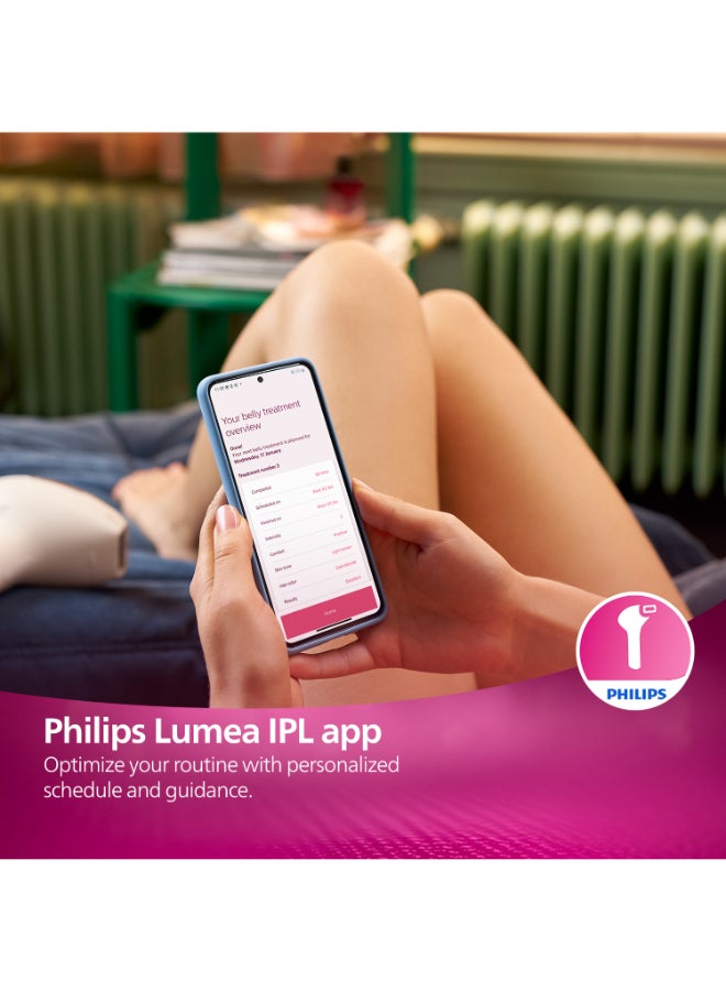 فيليبس - Philips Lumea IPL، إزالة الشعر، سلسلة 7000، مستشعر لون البشرة، ملحقان، الجسم والوجه، قلم تشذيب صغير الحجم، استخدام سلكي، BRI921/60، ضمان استعادة الأموال لمدة 60 يومًا - Image 1