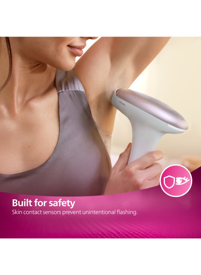 فيليبس - Philips Lumea IPL، إزالة الشعر، سلسلة 7000، مستشعر لون البشرة، ملحقان، الجسم والوجه، قلم تشذيب صغير الحجم، استخدام سلكي، BRI921/60، ضمان استعادة الأموال لمدة 60 يومًا - Image 1