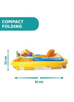 Chicco Walky Talky Designer Baby Walker, Sunny  - Image 4