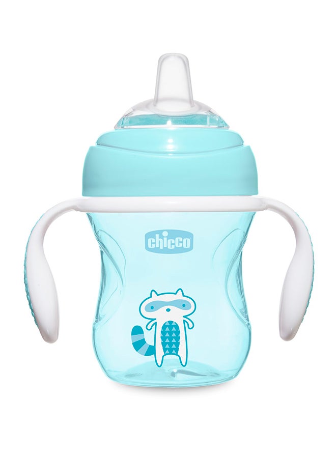شيكو كوب تدريب على الشرب للأطفال بعمر 4 أشهر وما فوق، بلون أزرق - Image 1